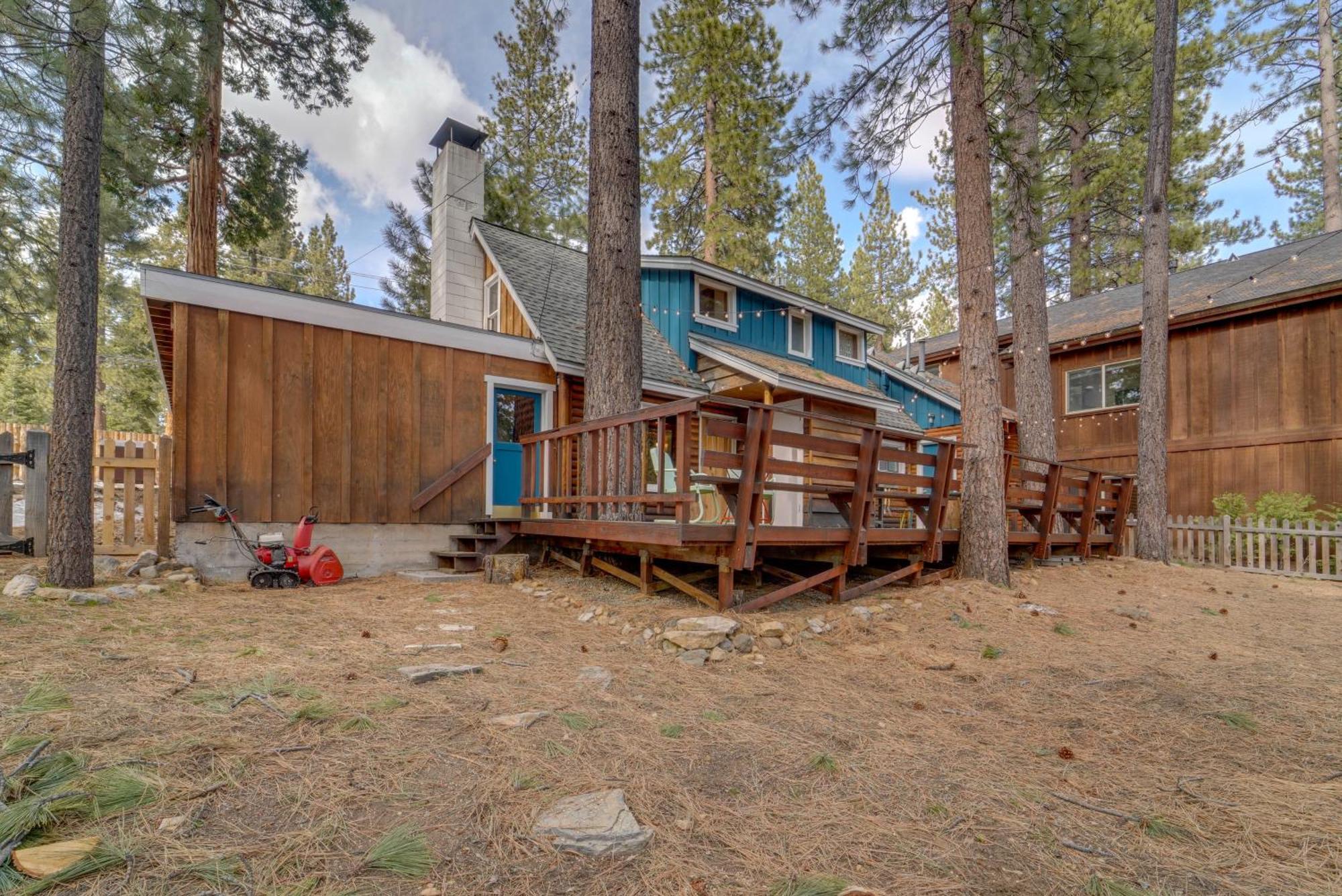 Boutique And Artsy Log Cabin In North Lake Tahoe! Villa Kings Beach Esterno foto